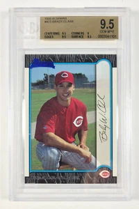 1999 Bowman Baseball #423 Brady Clark - Beckett 9.5 - Gem Mint - Rookie Card - Bild 1 von 2