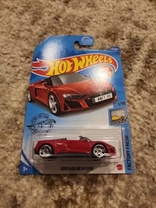 1 2020 Hot Wheels Factory Fresh Red 2019 Audi R8 Spyder - Picture 1 of 5