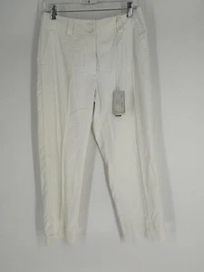 NWT Nike Golf White Flat Front Chino Activewear Pants Women's Size 6L 256860-100 - Picture 1 of 6
