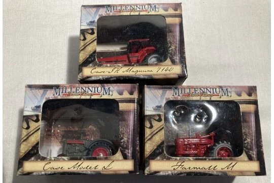 ERTL MILLENNIUM FARM CLASSICS CLASSIC Case TRACTORS Die Cast 1/64 Scale - Image 1 of 1