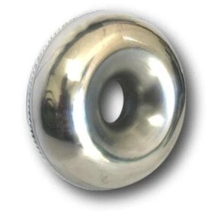 INTERCOOLER PIPE MANDREL BEND ALUMINIUM 2" 360 DEGREE DONUT SEAMED - Picture 1 of 6