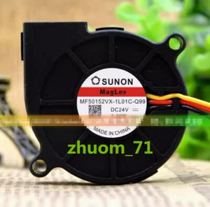 1PC SUNON MF50152VX-1L01C-Q99 5015 24V 1.44W Blower, turbine, cooling fan - Picture 1 of 3