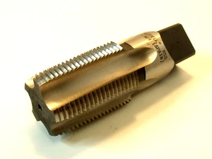 New Widell 62017 Pipe Tap: 1” NPT, 5FL, 3-3/4” OAL, 1-3/4” Thread Length - Picture 1 of 3
