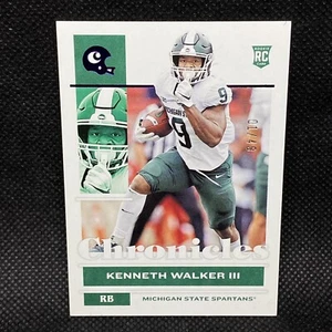#/49! 🚨2022 Panini Kenneth Walker III RC Seattle Seahawks Rookie #19 Chronicles - Picture 1 of 2