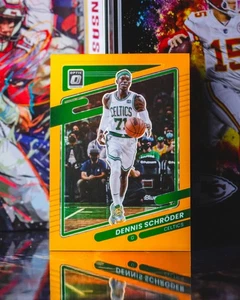 2021-22 Panini Donruss Optic #108 Dennis Schroeder Orange Prizm /199 - Picture 1 of 2