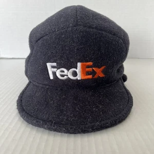 FedEx Wintermütze mit Ohrenklappen verstellbar Mütze Arbeit Postdienst - Bild 1 von 12