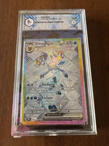 Glaceon Ex Evoluzioni Prismatiche 2025 Gradata 9.5 MT ( Rara Segreta) - Foto 1 di 3