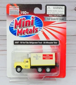 Mini-Metals 30507, '60 Ford Box Refrigerator Truck, Old Milwaukee Beer, HO Scale - Picture 1 of 3