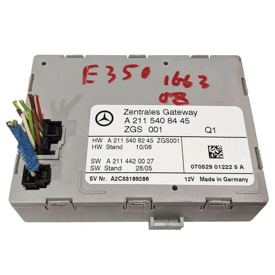 Módulo de control de puerta de enlace central OEM Mercedes-Benz CLS E SL SLK Clase 2115408445 Foto 1 de 3