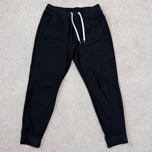 Vuori Ponto Performance Jogger Pant Black Heather Active Mens M - Picture 1 of 5