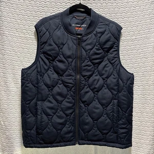 Hawke & Co Down Puffer Vest Men XL Navy Blue Full Zip Packable Performance Sport - Picture 1 of 7