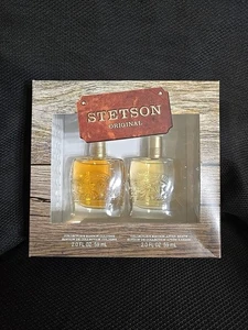 Stetson Original Cologne & After Shave Gift Set Collectors Edition 2oz each - Picture 1 of 6