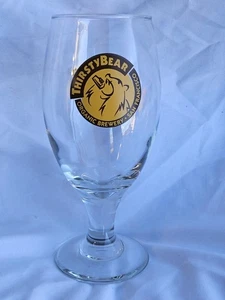 THIRSTY BEAR BREWING COMPANY VASO DE CERVEZA/Cáliz SAN FRANCISCO ¡California! - Imagen 1 de 4