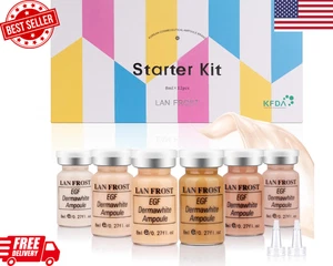 BB Facial Glow Serum Starter Kit Hyaluronsäure Essenz Foundation Hautpflege Ki - Bild 1 von 8