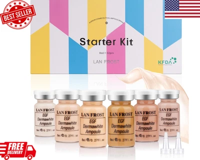 BB Facial Glow Serum Starter Kit Hyaluronic Acid Essence Foundation Skin Care Ki - Изображение 1 из 4