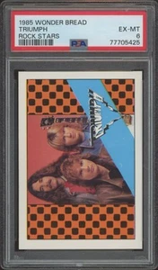 1985 Wonder Bread Rock Stars Triumph (PSA 6) - Picture 1 of 1