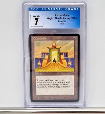 MTG Magic the Gathering - Planar Gate - Legends - CGC Graded 7 (Near Mint) - Image 1 of 4