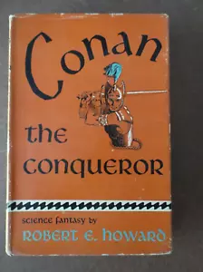 CONAN THE CONQUEROR HB 1950 FIRST EDITION GNOME PRESS ROBERT E HOWARD - Picture 1 of 12