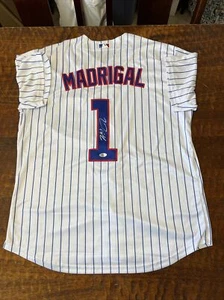 Nick Madrigal Signed Chicago Cubs Jersey PSA DNA Coa Autographed - Picture 1 of 6