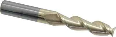 Accupro 1/2", 2" LOC, 1/2" Shank, 4" OAL, 2 Flute, Solid Carbide Square End M... — 第 1/4 张图片