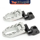 Titanium 25Mm Extended Buzz Front Foot Pegs For Hypermotard 1100 S Evo Sp 08-14
