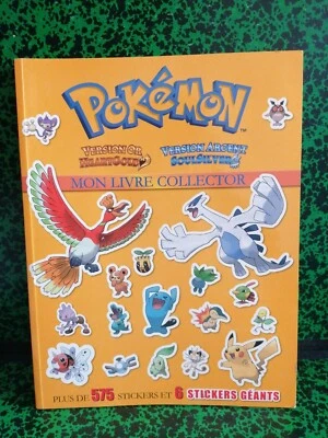 POKEMON  -  EN FRANCAIS version or et argent mon livre collector  - Photo 1/3