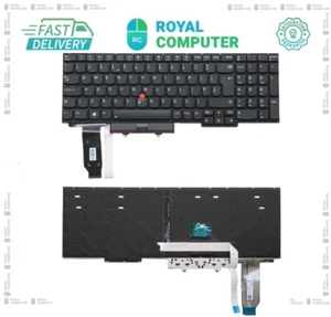 Teclado negro retroiluminado Reino Unido para Lenovo ThinkPad E15 Gen 1 20RD 20RE NUEVO - Imagen 1 de 1