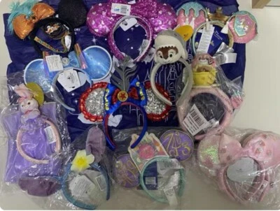 100+ Diadema con lazo de Cenicienta Anna Bella Loungefly Minnie Ears de los parques de Disney EE. UU. Foto 1 de 4