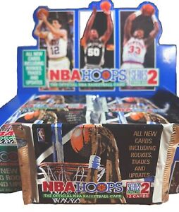 1992-93 NBA HOOPS from SKYBOX Basketball (Series 2) PACK 12 CARDS OVP BEST PRICE