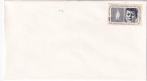 Sobre estampilla de 5 centavos JFK sobre plano sin usar - Imagen 1 de 1