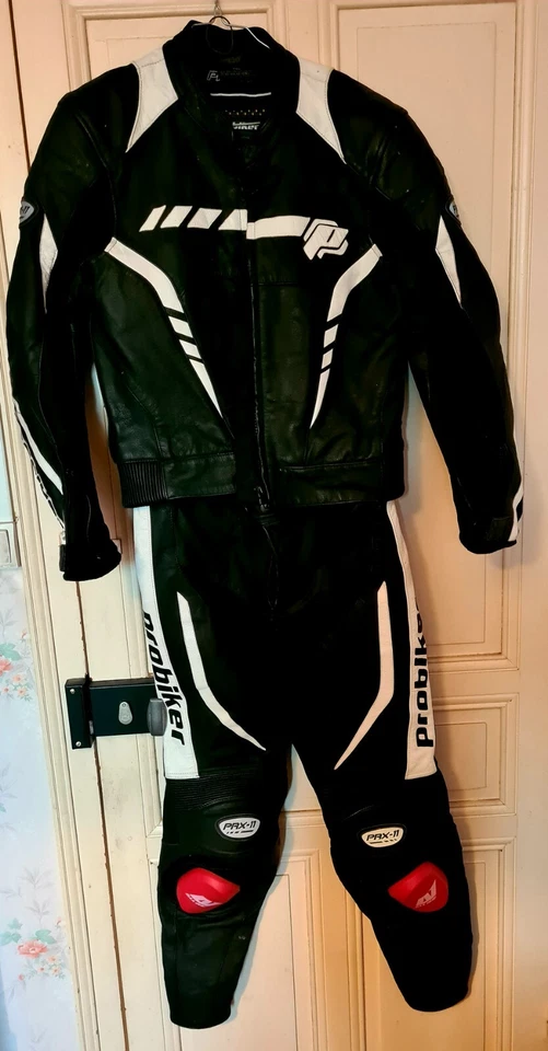 combinaison moto cuir homme - Photo 1/4