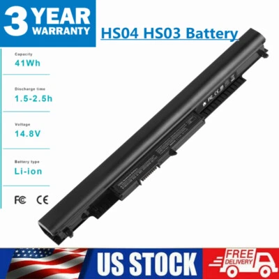 Batería 2600mAh HS04 para HP 240 245 246 250 G4 G5 HS03 807957-001 807956-001 Foto 1 de 4