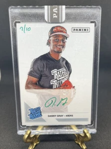 Danny Gray 2022 Panini Instant Next Day ON CARD AUTO GREEN ROOKIE SSP 7/10 - Picture 1 of 2