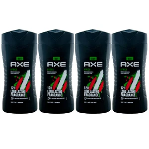 Axe Duschgel AFRICA 4 x 250ml 3in1 -Body -Face - Hair - 12h Refreshing Fragrance - Bild 1 von 1