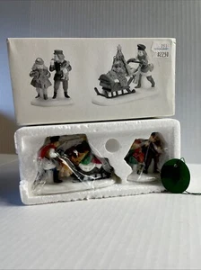 Neu im Karton DEPT 56 LEBKUCHENVERKÄUFER ERBE DICKENS SNOW VILLAGE 58402 WEIHNACHTEN - Bild 1 von 7