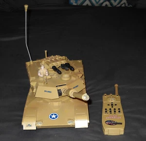 M1 ABRAMS Attack Tank by TOY STATE, about 19” Long w/Wireless Remote - See Pics - Picture 1 of 13