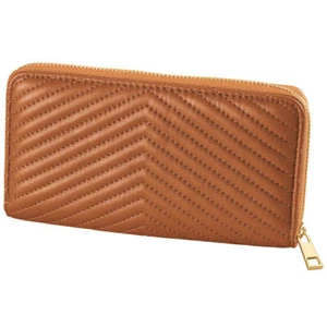 Chevron Trapunto Wallet - Picture 1 of 10