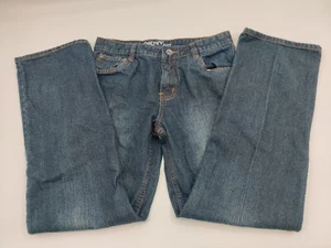 DKNY Dark Wash Mott Straight Leg Jeans Boys Size 20 - Picture 1 of 13