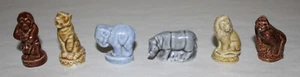Wade England Ceramics Miniature Figurines, Wild Animals Lot of 8 / #F5 - Picture 1 of 8