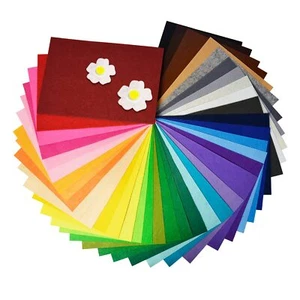 40 Pcs 8x12 Inch Felt Sheets for DIY Crafts 1mm Thick Non Woven Felt Sheets - Picture 1 of 7