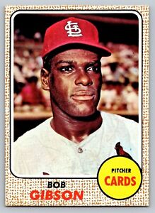 Bob Gibson 1968 Topps #100 St. Louis Cardinals EX/MT