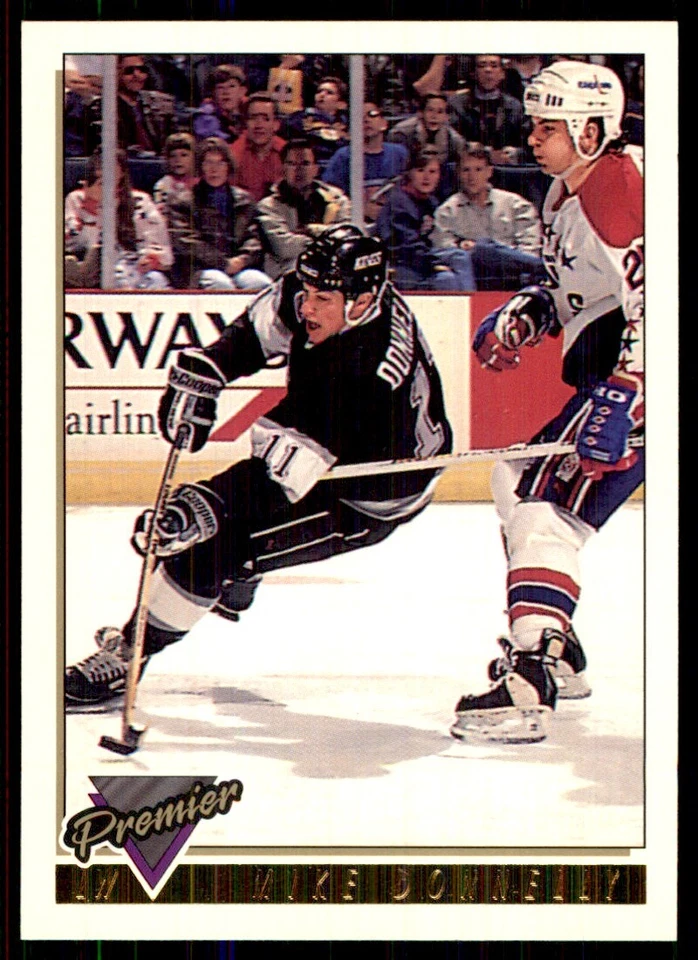 1993-94 Topps Premier Gold Mike Donnelly Los Angeles Kings #33 - Image 1 of 2