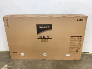 Sharp PN-CD701 70" 4K UHD LED Interactive Windows Collaboration Display - Picture 1 of 2