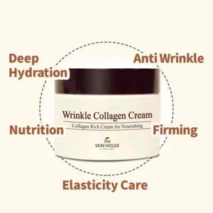 SKIN HOUSE Wrinkle Collagen Face & Neck Cream For Wrinkle Face 50ml,BB2025 - Picture 1 of 8