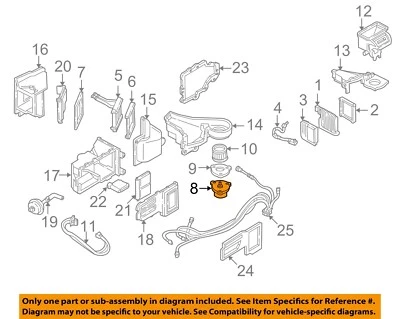 Used HVAC Blower Motor fits: 1993 Chevrolet Camaro  Grade A - Image 1 of 3