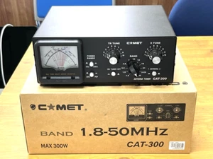 COMET CAT-300 Sintonizzatore Antenna Manuale Ham 1.8-50MHz Max 300W Nuovo dal Giappone - Foto 1 di 6