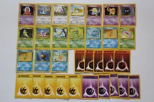 NINTENDO POKEMON TRADING CARD TCG LOTE 59 CARTAS BASE SET Y FOSSIL EN ESPAÑOL - Bild 1 von 14