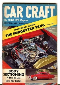 Car Craft Magazine March 1954 The Forgotten Plug VG No ML 040717nonjhe - Bild 1 von 1