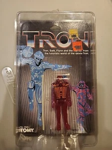 ORIGINAL 1981 WARRIOR TRON MOVIE TOMY ACTIONFIGUR FABRIKVERSIEGELT auf KARTE MOC - Bild 1 von 13