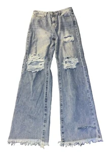 SHEIN Jeans girls Size M Medium Year 15 Inch Waist 44 Inch Length Brand New RARE - Picture 1 of 2